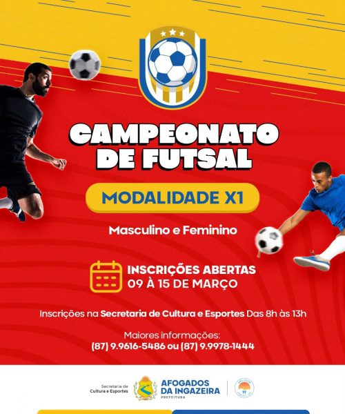 Jogos Motores e Campeonato de Futsal para surdos movimentam