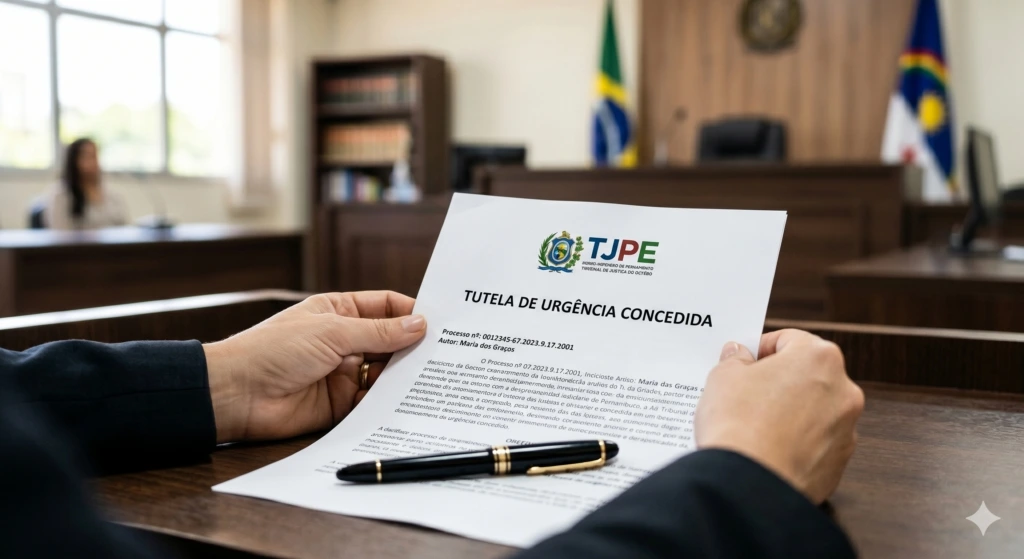 JPE concede tutela de urgência contra o Município de Carnaíba e restabelece readaptação funcional de professora com comorbidades crônicas