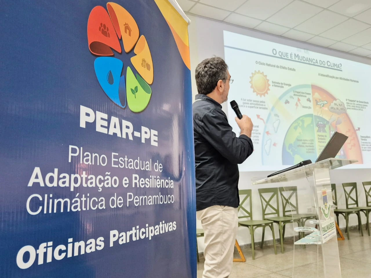 Região do Sertão do Pajeú recebe oficina para a construção do Plano Estadual de Adaptação e Resiliência Climática de Pernambuco em Serra Talhada