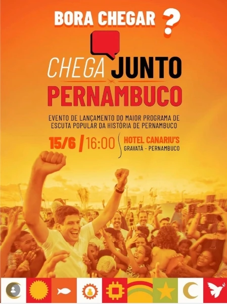 João Campos lança programa de escuta popular “Chega Junto Pernambuco”
