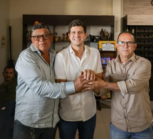 João Campos firma aliança com pré-candidato do Avante e se fortalece em Lagoa Grande