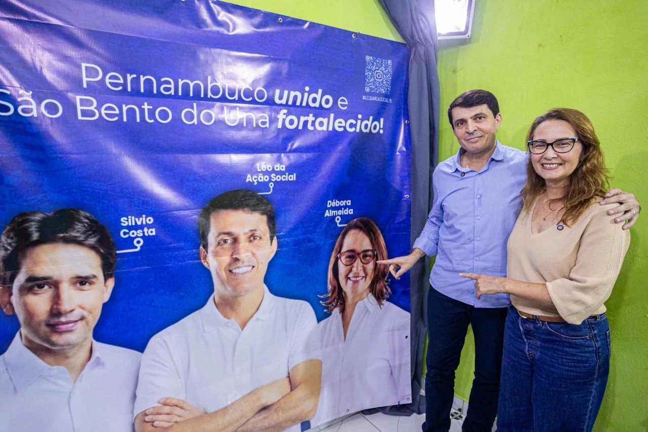 Presidente da Câmara de São Bento do Una, Léo da Ação Social, declara apoio à reeleição de Débora Almeida