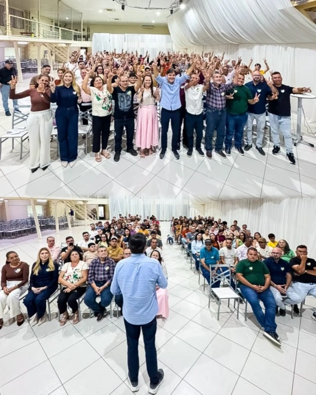 Casa lotada no Agreste reforça alcance estadual da pré-candidatura de Marconi Santana