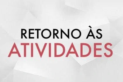 Nota de retorno às atividades