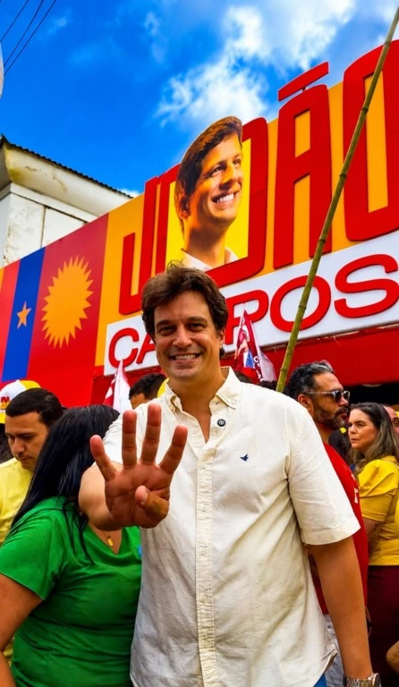 Em convenção do PSB, Lucas Ramos homologa candidatura à reeleição e reforça compromisso com Pernambuco