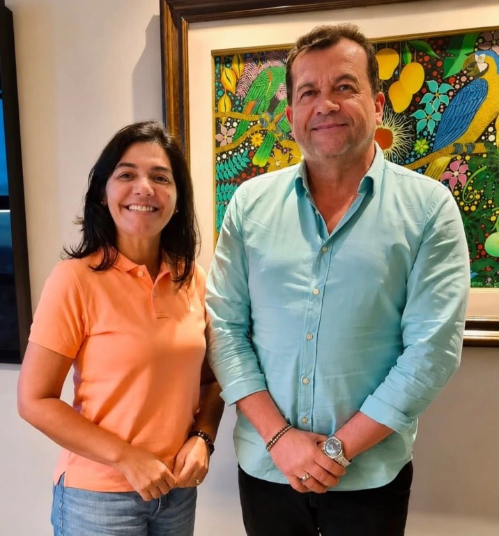 Viviane Facundes e Waldemar Oliveira anunciam dobradinha em Gravatá com apoio do Padre Joselito