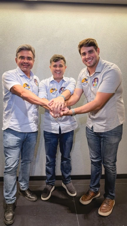 Prefeito de Petrolândia, Fabiano Marques e candidato a deputado estadual Bruno Marques declaram apoio a Eduardo da Fonte para o Senado