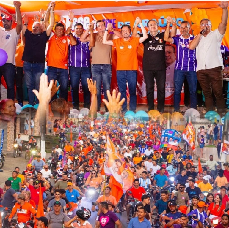 Sebastião Oliveira encerra fim de semana com grande carreata em Amaraji