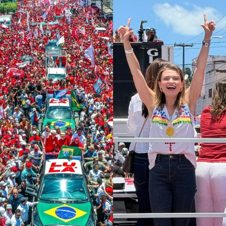 Marília representa Pernambuco em ato com Lula e lideranças do Nordeste em Natal