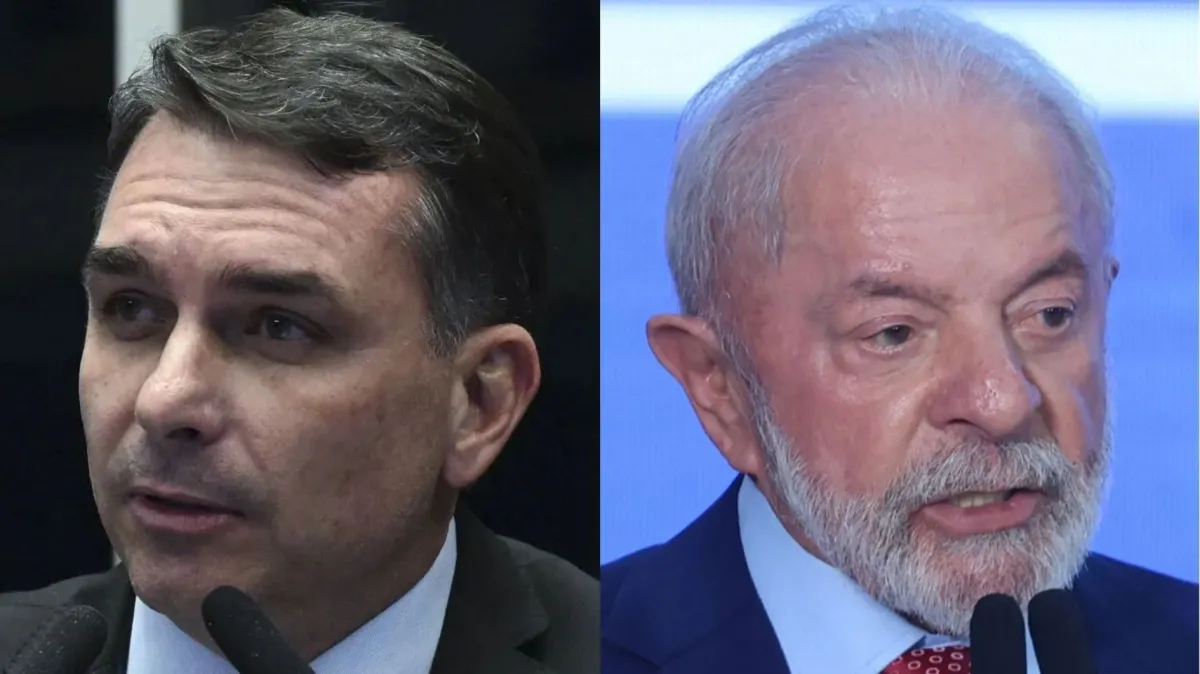 Pesquisas internas de Flávio e Lula divergem sobre 2° turno